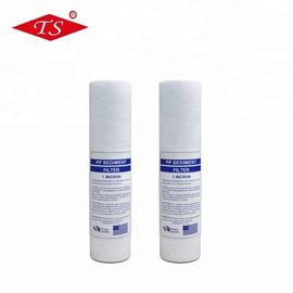 Cấp thực phẩm PP Melt thổi nước làm mát Bộ lọc Hộp mực 10 &amp;#39;&amp;#39; 1/5 Micron Tỷ lệ lọc nhà cung cấp