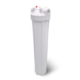 Hệ thống lọc nước vòng đơn O 20 &quot;Vỏ ngoài Bộ lọc khóa trắng nhà cung cấp